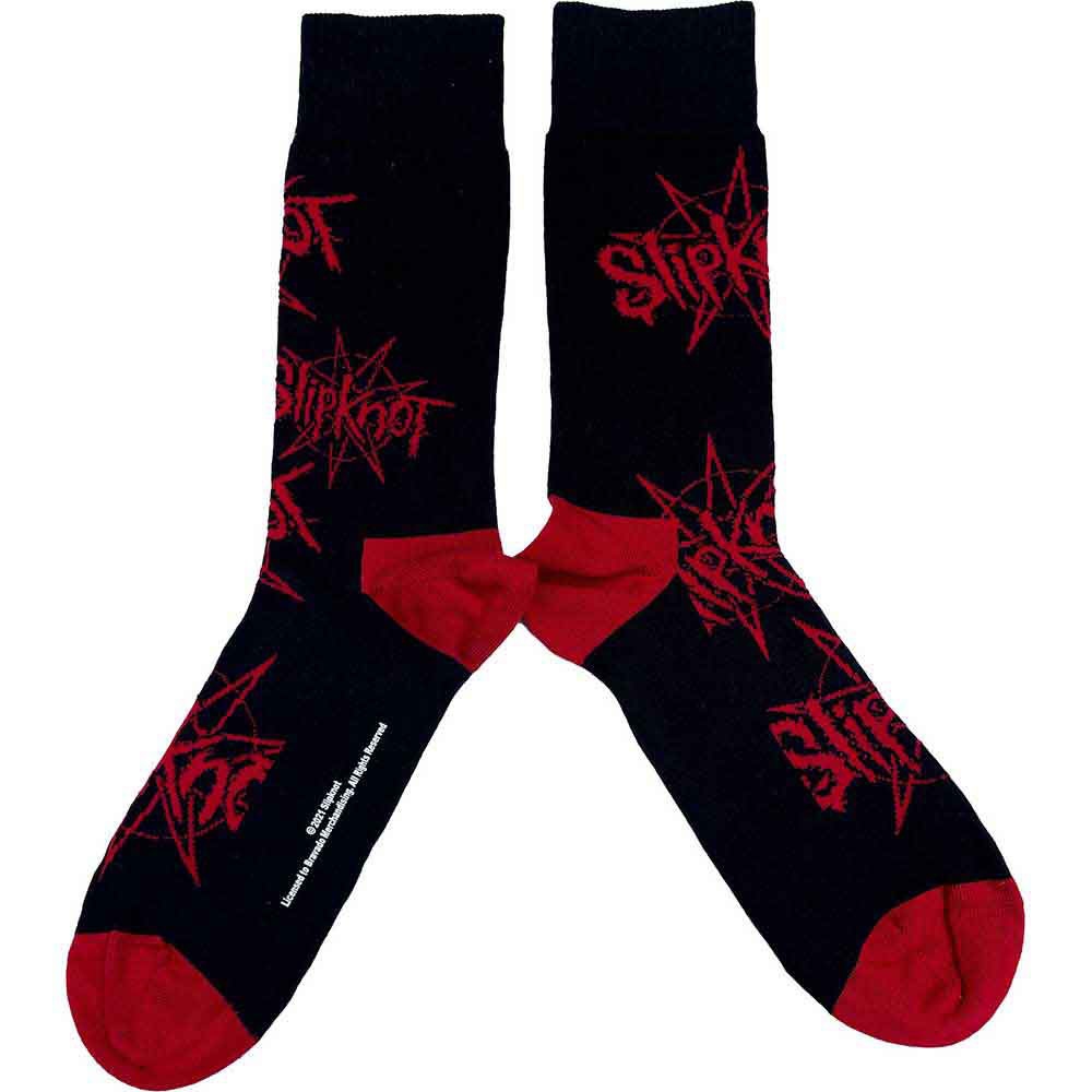 Slipknot - Logo & Nomogram Knöchelsocken - Schwarz
